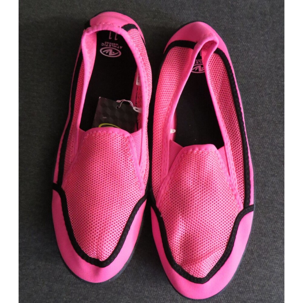 Athletic Works Women's Pink Swim Shoes Water Shoes Aqua Shoes Size 11